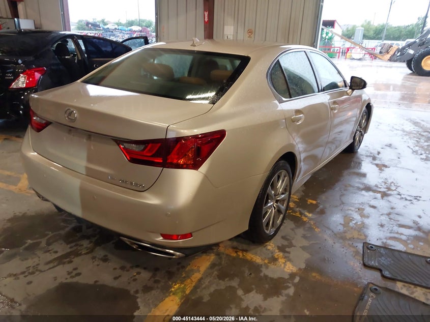 2013 Lexus Gs VIN JTHCE1BL6D5013600 IAAI salvage auction — FRONT END, Salvage (Texas), sold $1,450 on 2026-07-22 (photo 4)