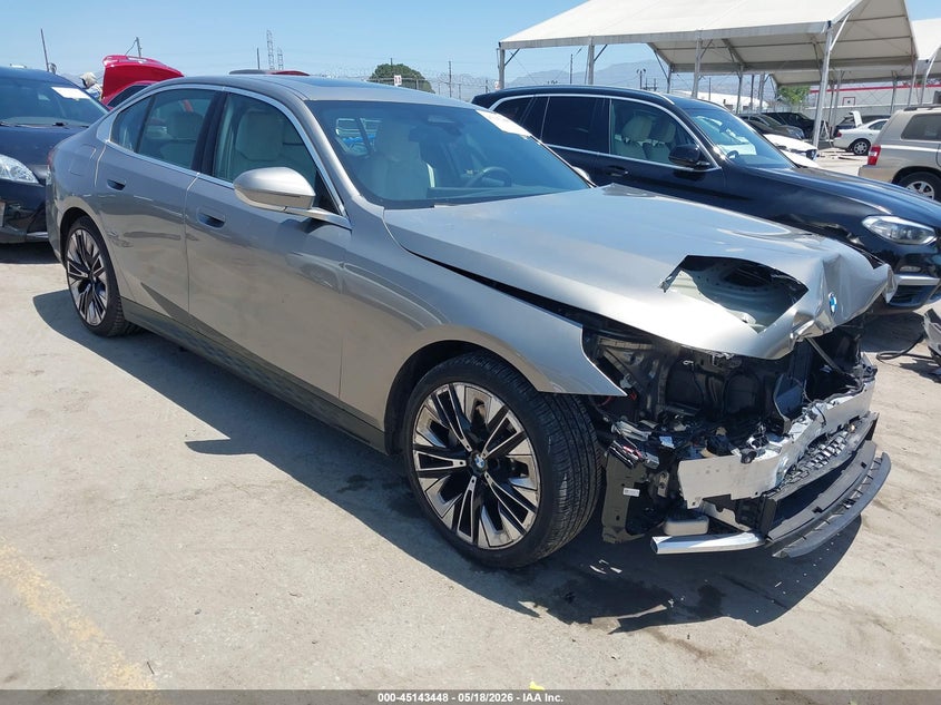 2024 BMW 5er VIN WBA43FJ07RCR24518 IAAI salvage auction — FRONT END, Salvage (California), sold $23,000 on 2026-08-05 (photo 1)