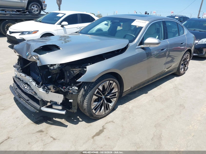 2024 BMW 5er VIN WBA43FJ07RCR24518 IAAI salvage auction — FRONT END, Salvage (California), sold $23,000 on 2026-08-05 (photo 2)