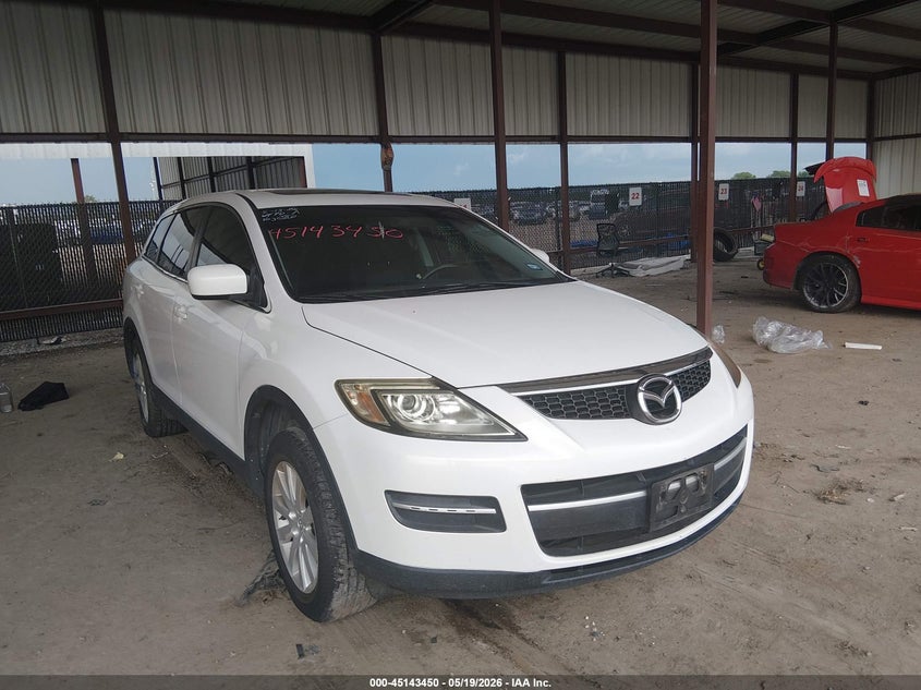 2008 Mazda Cx-9 VIN JM3TB28A680162654 IAAI salvage auction — LEFT SIDE, Salvage (Texas), sold $575 on 2026-07-14 (photo 1)