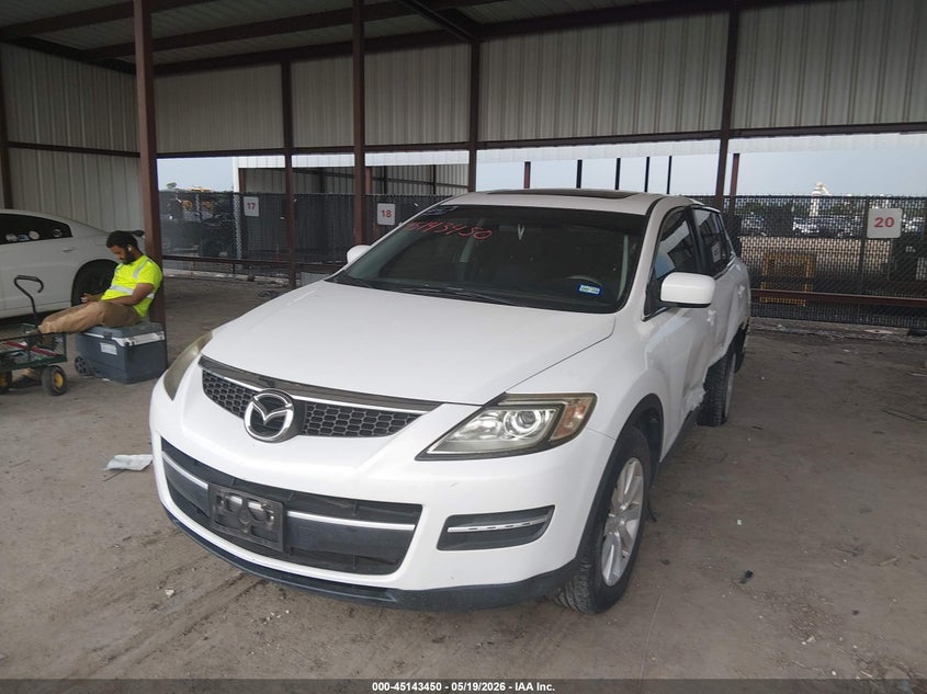 2008 Mazda Cx-9 VIN JM3TB28A680162654 IAAI salvage auction — LEFT SIDE, Salvage (Texas), sold $575 on 2026-07-14 (photo 2)