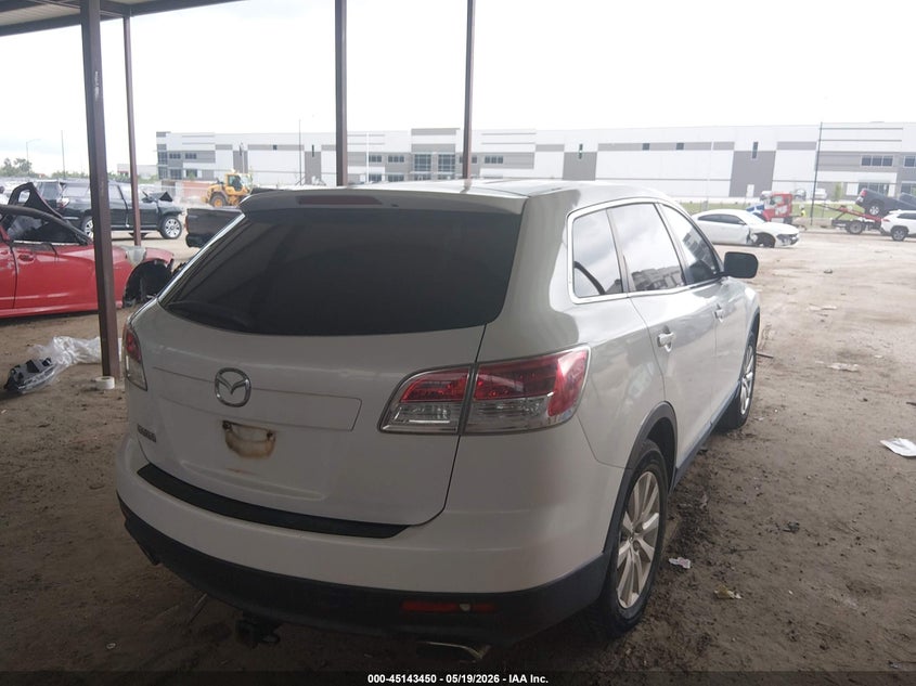 2008 Mazda Cx-9 VIN JM3TB28A680162654 IAAI salvage auction — LEFT SIDE, Salvage (Texas), sold $575 on 2026-07-14 (photo 4)