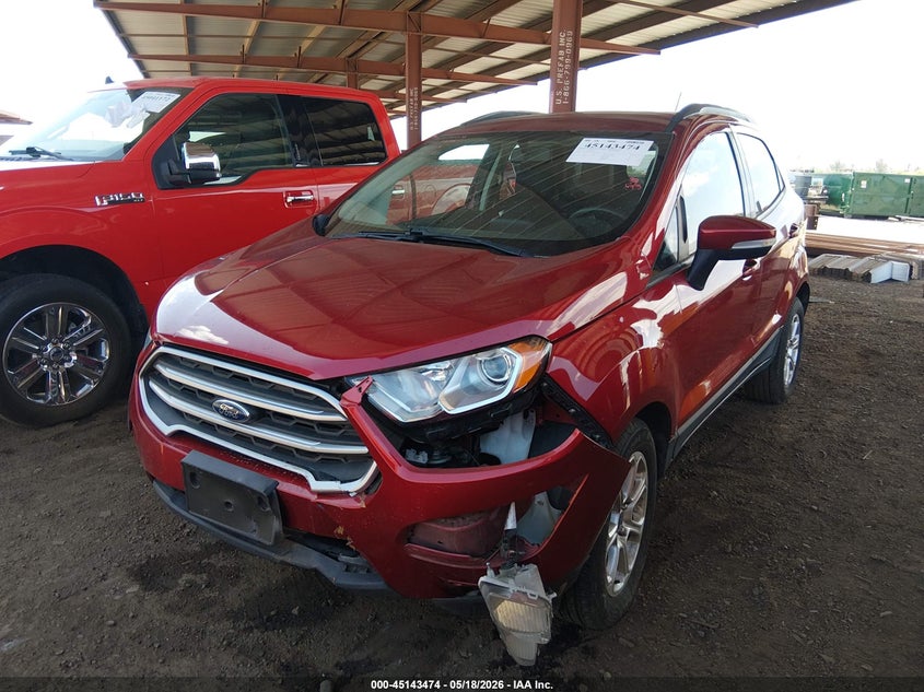 2018 Ford Ecosport VIN MAJ3P1TEXJC209354 IAAI salvage auction — LEFT FRONT, Salvage (Arizona), sold $825 on 2026-07-28 (photo 2)