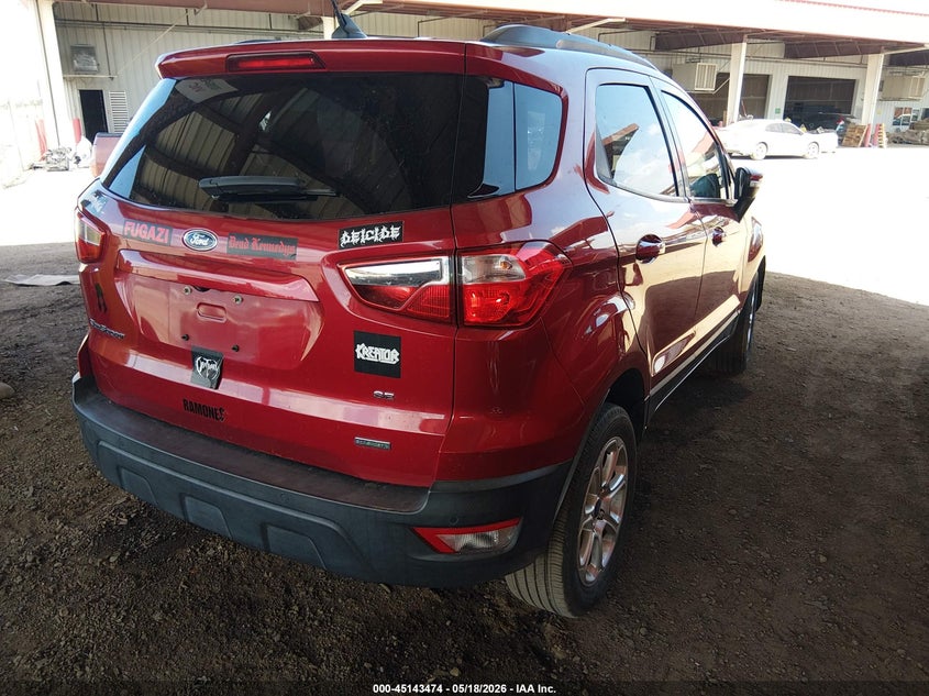 2018 Ford Ecosport VIN MAJ3P1TEXJC209354 IAAI salvage auction — LEFT FRONT, Salvage (Arizona), sold $825 on 2026-07-28 (photo 4)