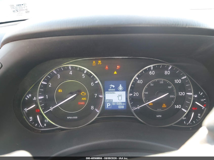 2017 Nissan Armada VIN JN8AY2ND9H9006394 IAAI salvage auction — NORMAL WEAR, Clear (Indiana), sold $4,350 on 2026-07-08 (photo 7)
