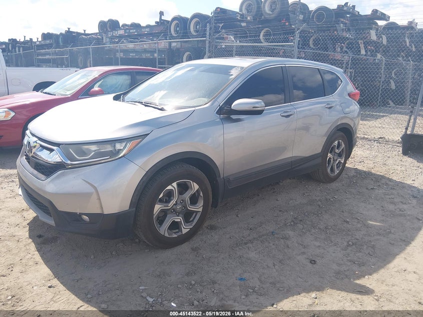 2017 Honda Cr-v VIN 7FARW1H55HE022699 IAAI salvage auction — RIGHT SIDE, Salvage (Georgia), sold $5,350 on 2026-07-17 (photo 2)