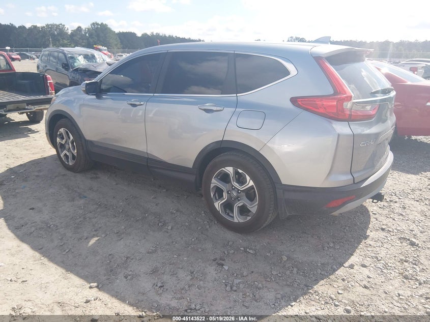 2017 Honda Cr-v VIN 7FARW1H55HE022699 IAAI salvage auction — RIGHT SIDE, Salvage (Georgia), sold $5,350 on 2026-07-17 (photo 3)
