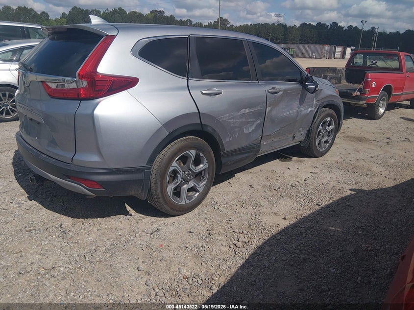 2017 Honda Cr-v VIN 7FARW1H55HE022699 IAAI salvage auction — RIGHT SIDE, Salvage (Georgia), sold $5,350 on 2026-07-17 (photo 4)