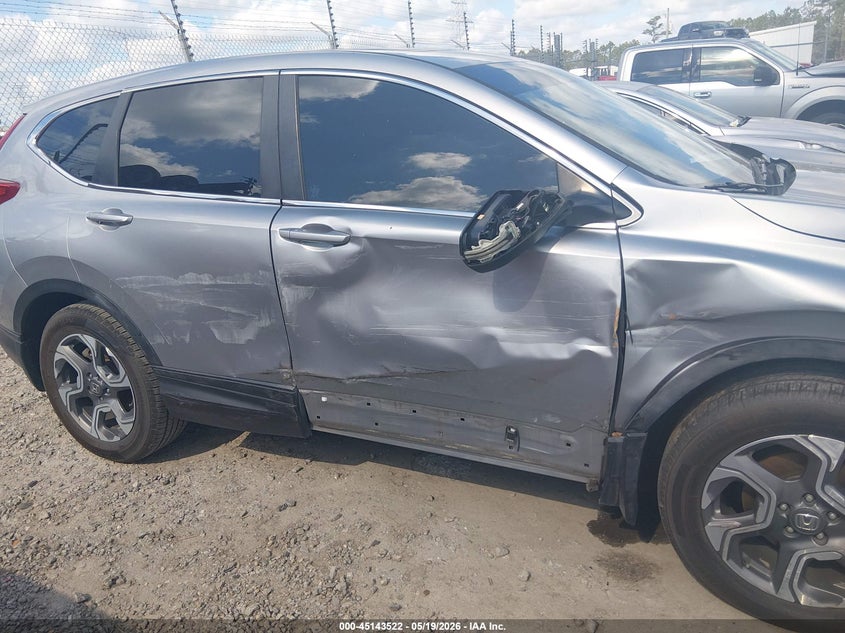 2017 Honda Cr-v VIN 7FARW1H55HE022699 IAAI salvage auction — RIGHT SIDE, Salvage (Georgia), sold $5,350 on 2026-07-17 (photo 6)