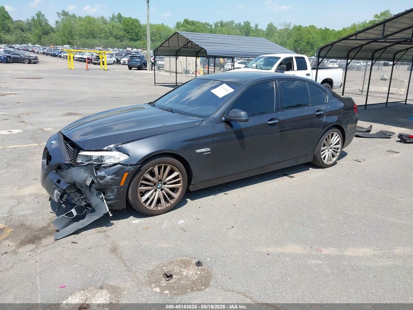 2012 BMW 5er VIN WBAFU9C51CC787597 IAAI salvage auction — FRONT END, Salvage (Connecticut), sold $1,800 on 2026-07-16 (photo 2)