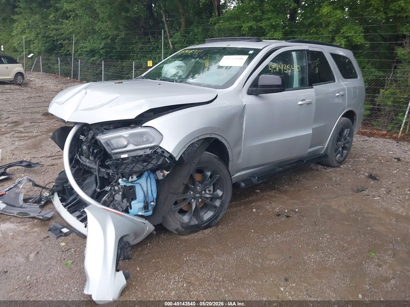 2023 Dodge Durango VIN 1C4RDJAG7PC651325 IAAI salvage auction — FRONT END, Salvage (Indiana), sold $3,550 on 2026-07-10 (photo 2)