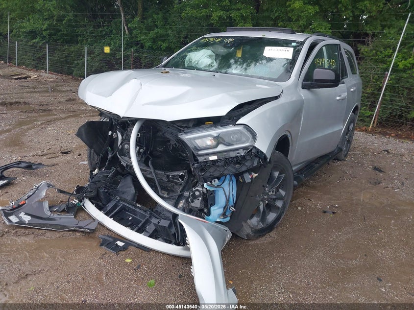 2023 Dodge Durango VIN 1C4RDJAG7PC651325 IAAI salvage auction — FRONT END, Salvage (Indiana), sold $3,550 on 2026-07-10 (photo 6)