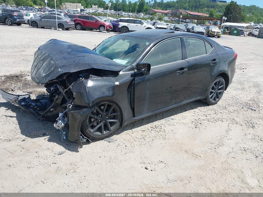 2013 Lexus Is VIN JTHCF5C23D5062375 IAAI salvage auction — FRONT END, Salvage (North Carolina), sold $350 on 2026-07-17 (photo 2)