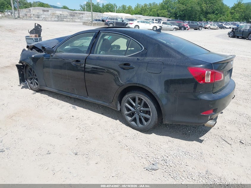 2013 Lexus Is VIN JTHCF5C23D5062375 IAAI salvage auction — FRONT END, Salvage (North Carolina), sold $350 on 2026-07-17 (photo 3)