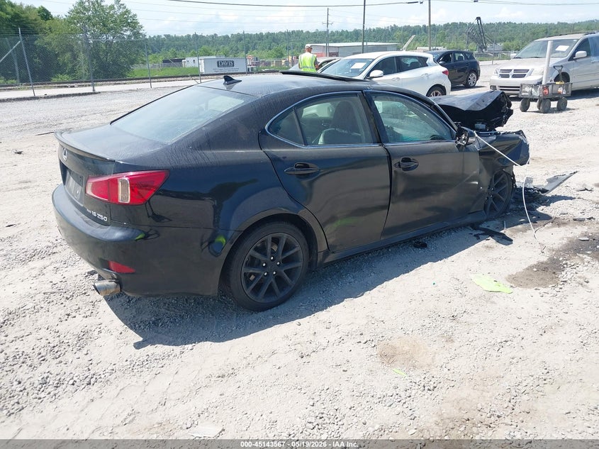 2013 Lexus Is VIN JTHCF5C23D5062375 IAAI salvage auction — FRONT END, Salvage (North Carolina), sold $350 on 2026-07-17 (photo 4)