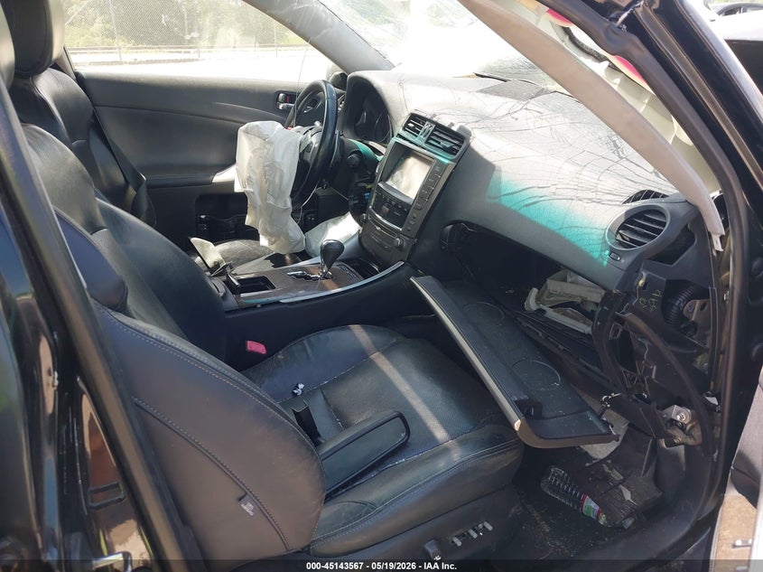 2013 Lexus Is VIN JTHCF5C23D5062375 IAAI salvage auction — FRONT END, Salvage (North Carolina), sold $350 on 2026-07-17 (photo 5)