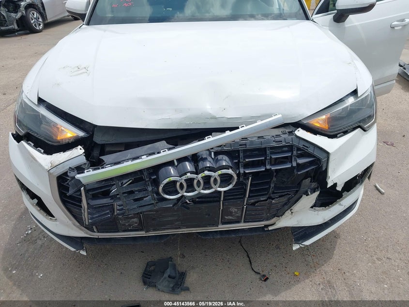2021 Audi Q3 VIN WA1AUCF34M1065584 IAAI salvage auction — FRONT END, Salvage (Texas), sold $4,250 on 2026-07-09 (photo 6)