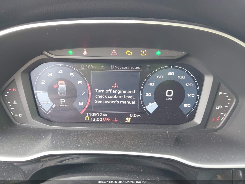 2021 Audi Q3 VIN WA1AUCF34M1065584 IAAI salvage auction — FRONT END, Salvage (Texas), sold $4,250 on 2026-07-09 (photo 7)
