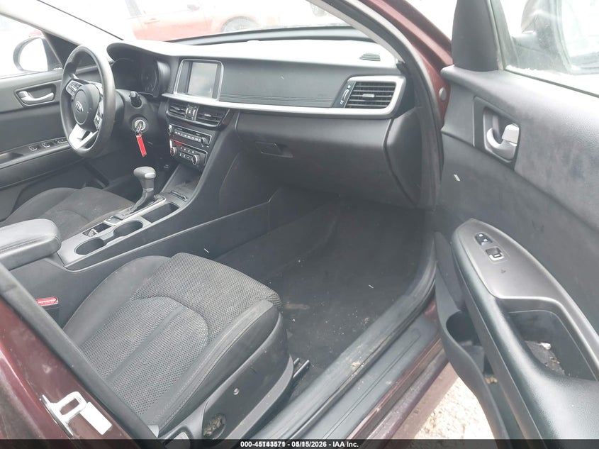 2019 Kia Optima VIN 5XXGT4L33KG283370 IAAI salvage auction — RIGHT FRONT, Original (West Virginia), sold $2,200 on 2026-07-15 (photo 5)