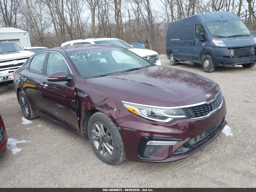2019 Kia Optima VIN 5XXGT4L33KG283370 IAAI salvage auction — RIGHT FRONT, Original (West Virginia), sold $2,200 on 2026-07-15 (photo 6)