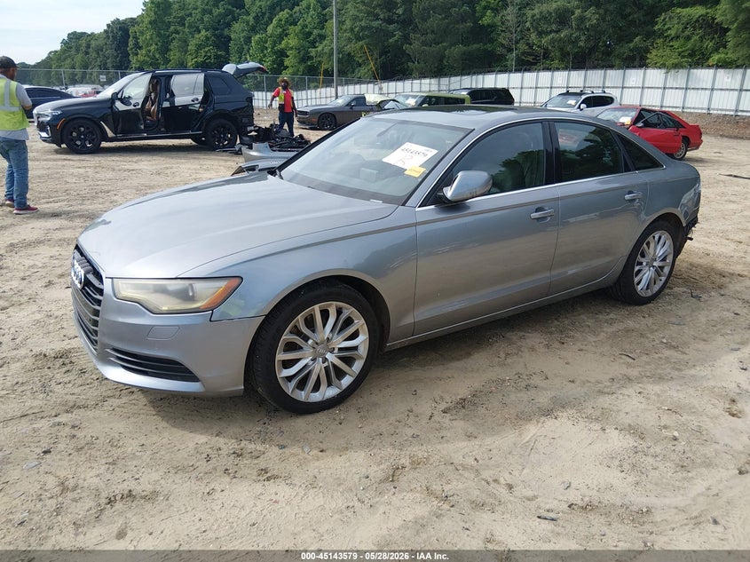 2014 Audi A6 VIN WAUGFAFC9EN054957 IAAI salvage auction — REAR END, Salvage (Georgia), sold $1,550 on 2026-07-09 (photo 2)