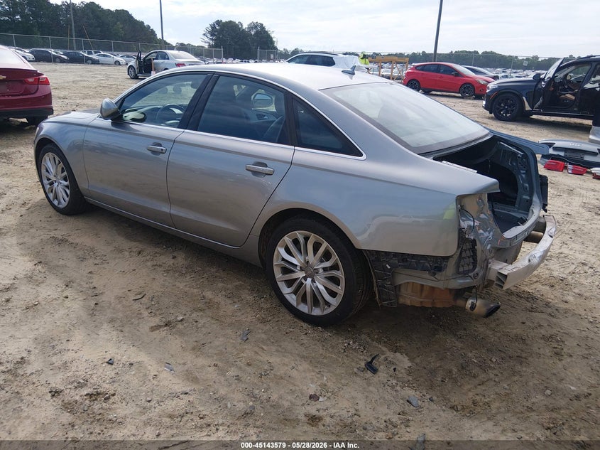 2014 Audi A6 VIN WAUGFAFC9EN054957 IAAI salvage auction — REAR END, Salvage (Georgia), sold $1,550 on 2026-07-09 (photo 3)
