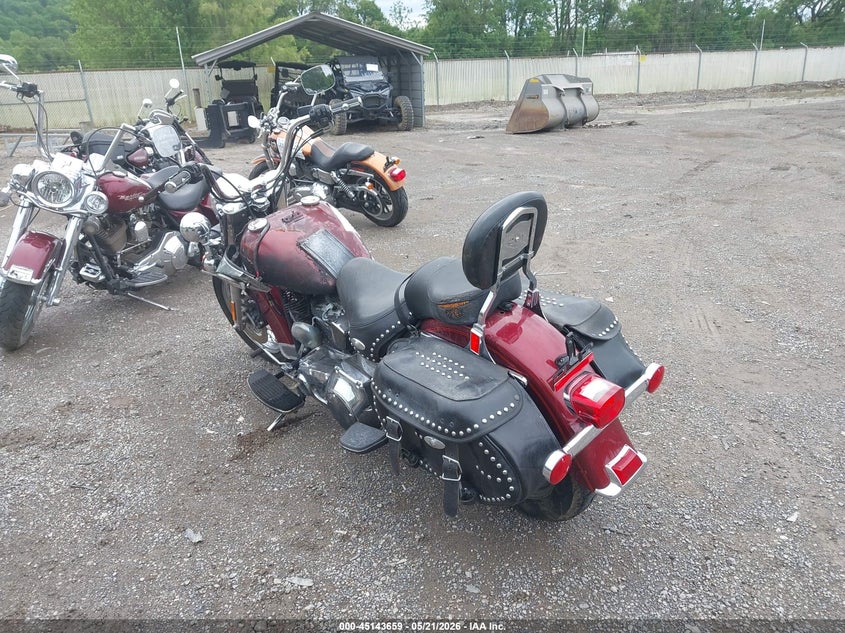 2000 Harley-davidson Flstc VIN 1HD1BJY15YY062300 IAAI salvage auction — ENGINE BURN, Salvage (Ohio), sold $650 on 2026-07-06 (photo 3)