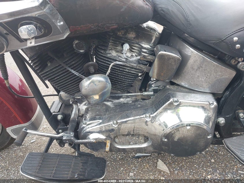 2000 Harley-davidson Flstc VIN 1HD1BJY15YY062300 IAAI salvage auction — ENGINE BURN, Salvage (Ohio), sold $650 on 2026-07-06 (photo 9)