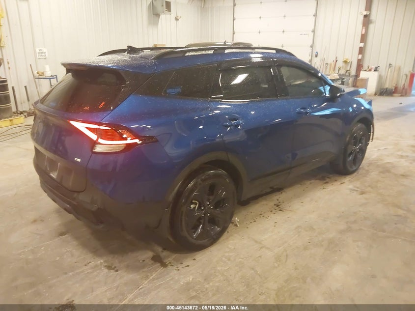2025 Kia Sportage VIN 5XYK6CDF0SG316227 IAAI salvage auction — FRONT END, Clear (Michigan), sold $10,000 on 2026-07-14 (photo 4)