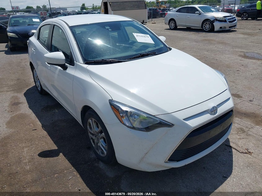 2016 Scion Ia VIN 3MYDLBZV1GY119826 IAAI salvage auction — SIDE, Salvage (Illinois), sold $1,850 on 2026-07-10 (photo 1)