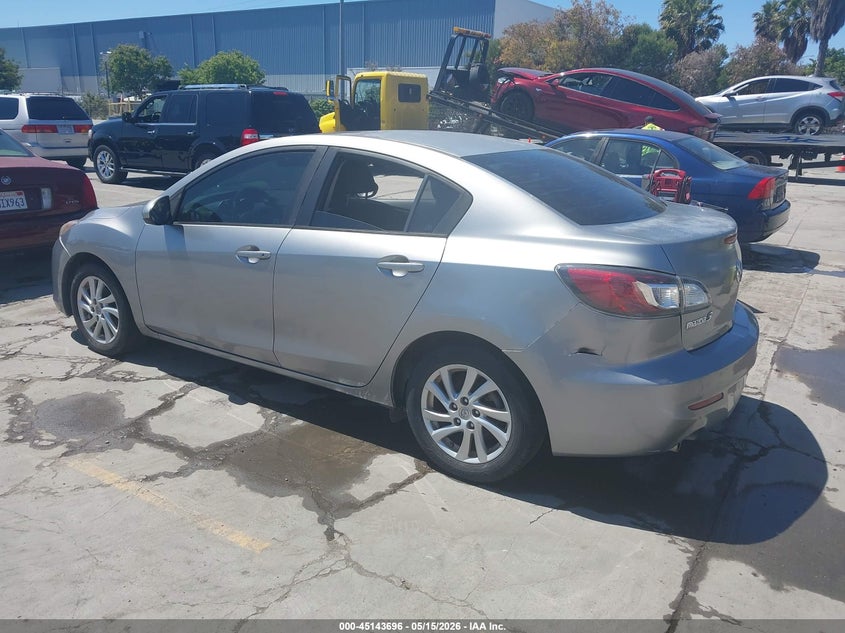 2012 Mazda 3 VIN JM1BL1V81C1531095 IAAI salvage auction — NORMAL WEAR, Clear - Dealer Only (California), sold $850 on 2026-07-20 (photo 3)