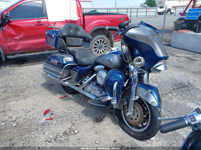 1998 Harley-davidson Flhtcui VIN 1HD1FCR17WY631157 IAAI salvage auction — UNKNOWN, Salvage (Oklahoma), sold $300 on 2026-07-07 (photo 1)