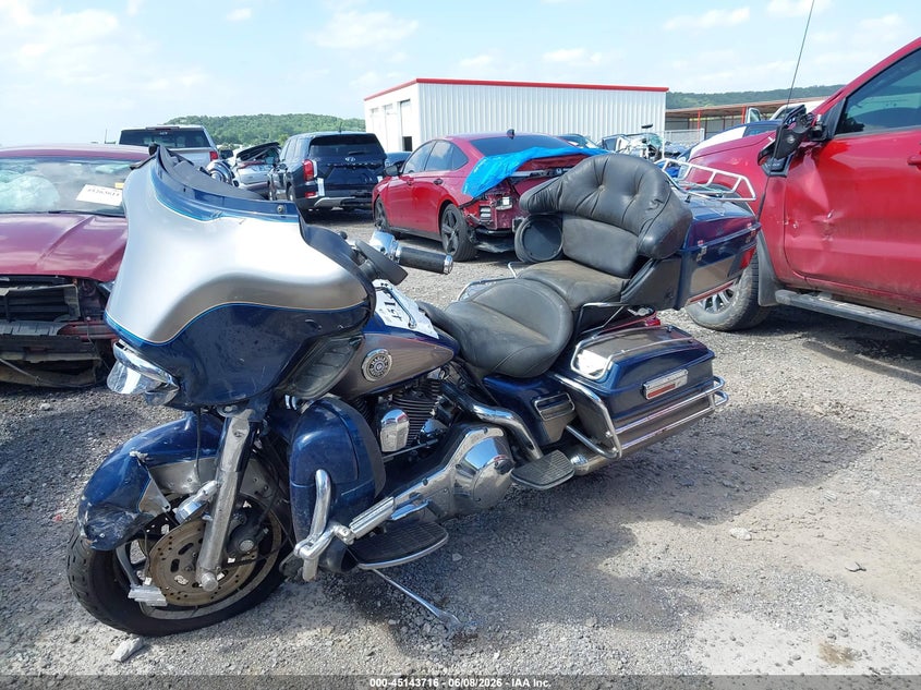 1998 Harley-davidson Flhtcui VIN 1HD1FCR17WY631157 IAAI salvage auction — UNKNOWN, Salvage (Oklahoma), sold $300 on 2026-07-07 (photo 2)