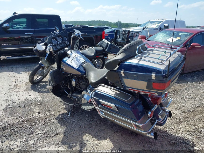 1998 Harley-davidson Flhtcui VIN 1HD1FCR17WY631157 IAAI salvage auction — UNKNOWN, Salvage (Oklahoma), sold $300 on 2026-07-07 (photo 3)