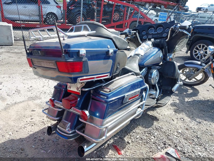 1998 Harley-davidson Flhtcui VIN 1HD1FCR17WY631157 IAAI salvage auction — UNKNOWN, Salvage (Oklahoma), sold $300 on 2026-07-07 (photo 4)