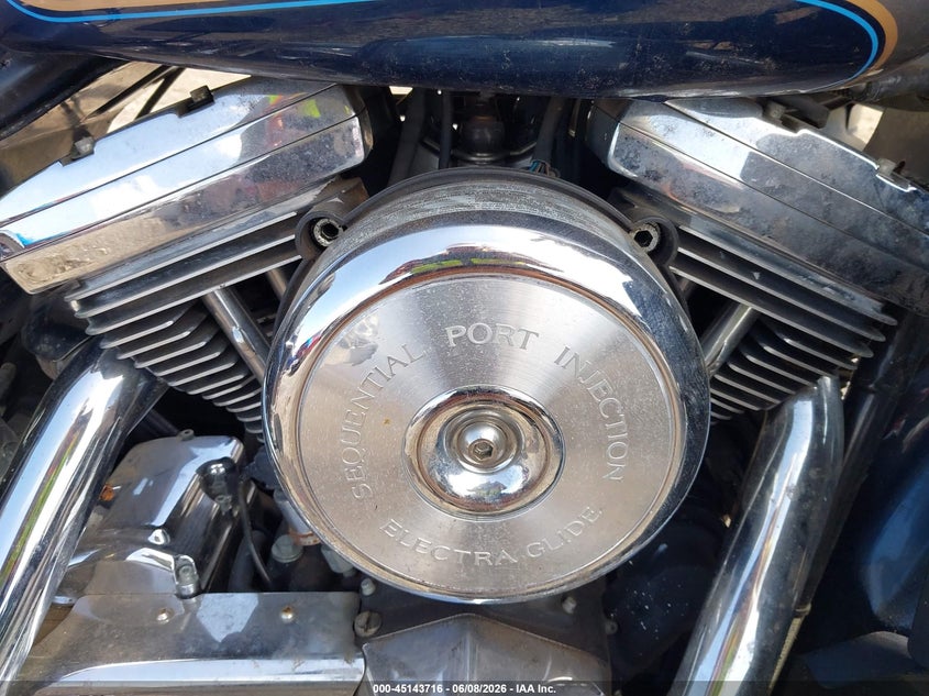 1998 Harley-davidson Flhtcui VIN 1HD1FCR17WY631157 IAAI salvage auction — UNKNOWN, Salvage (Oklahoma), sold $300 on 2026-07-07 (photo 8)