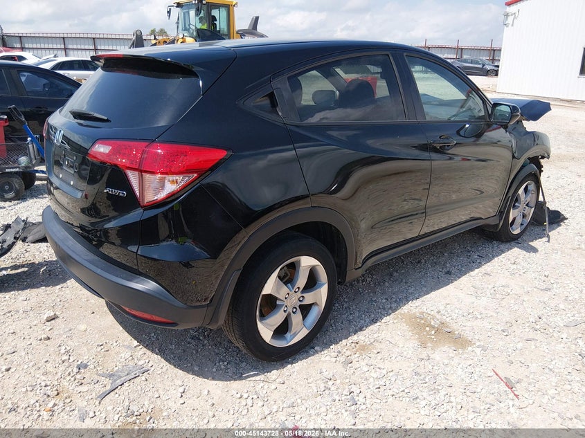 2017 Honda Hr-v VIN 3CZRU6H57HM706447 IAAI salvage auction — FRONT END, Salvage Title, sold $900 on 2026-07-18 (photo 4)