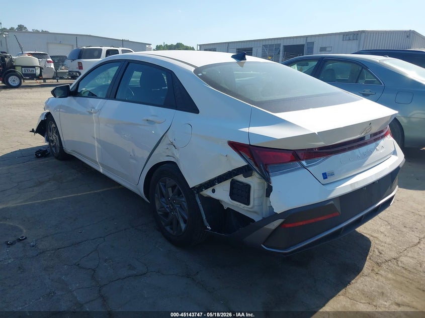 2024 Hyundai Elantra VIN KMHLM4DG8RU755978 IAAI salvage auction — LEFT SIDE, Salvage (North Carolina), sold $5,800 on 2026-07-16 (photo 3)