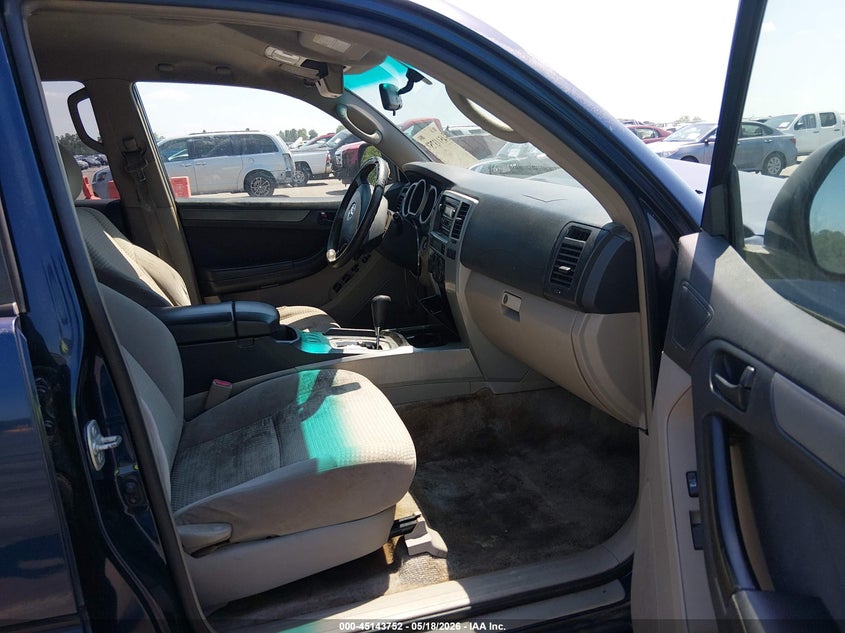 2005 Toyota 4runner VIN JTEZU14R458038782 IAAI salvage auction — FRONT END, Salvage (North Carolina), sold $2,500 on 2026-07-29 (photo 5)
