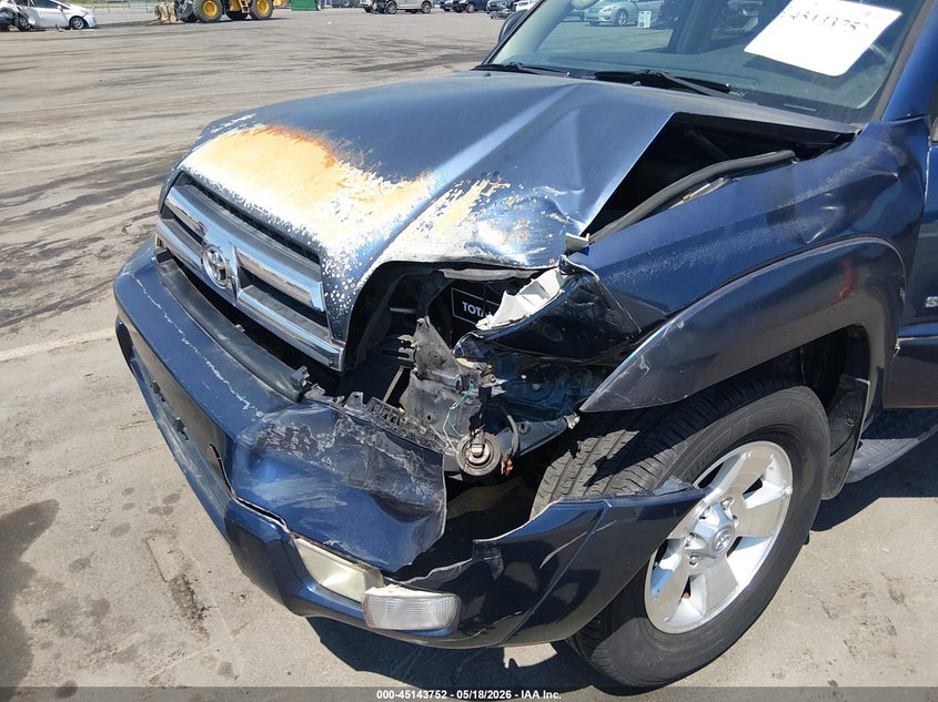 2005 Toyota 4runner VIN JTEZU14R458038782 IAAI salvage auction — FRONT END, Salvage (North Carolina), sold $2,500 on 2026-07-29 (photo 6)