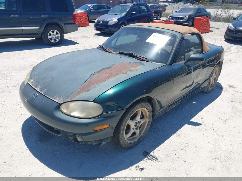 2000 Mazda Mx-5 VIN JM1NB3533Y0150670 IAAI salvage auction — NORMAL WEAR, Clear-Dealer Only (North Carolina), sold $750 on 2026-07-21 (photo 2)