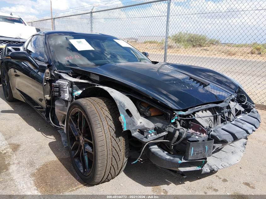 2014 Chevrolet Corvette VIN 1G1YJ2D74E5113679 IAAI salvage auction — FRONT END, Salvage (New Mexico), sold $16,100 on 2026-08-01 (photo 6)