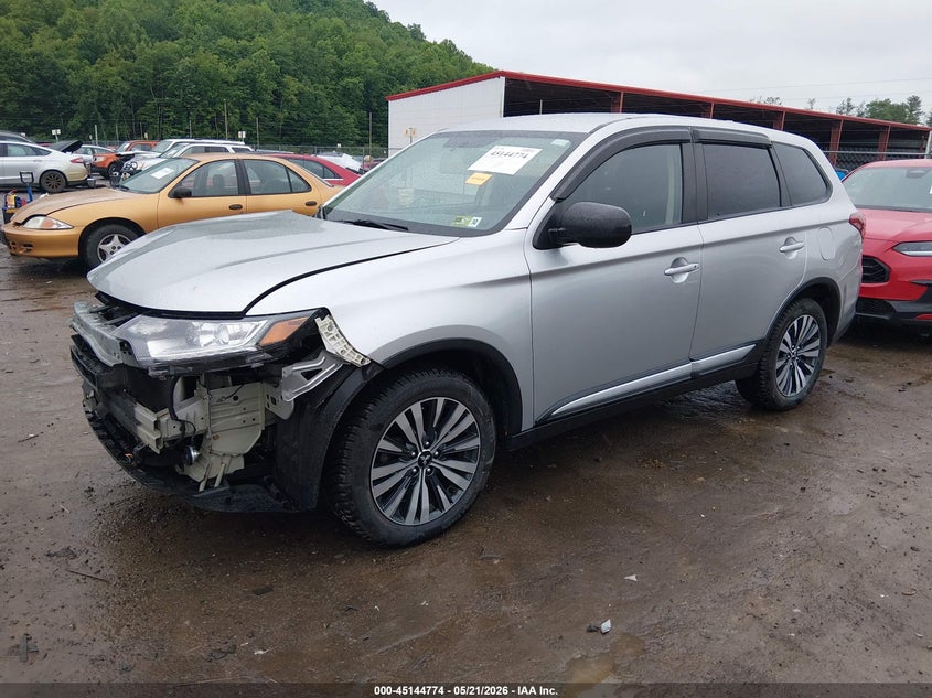 2020 Mitsubishi Outlander VIN JA4AD2A39LZ009237 IAAI salvage auction — FRONT END, Salvage (West Virginia), sold $3,250 on 2026-07-19 (photo 2)