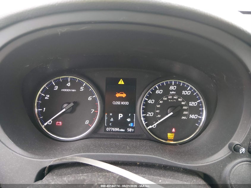 2020 Mitsubishi Outlander VIN JA4AD2A39LZ009237 IAAI salvage auction — FRONT END, Salvage (West Virginia), sold $3,250 on 2026-07-19 (photo 7)