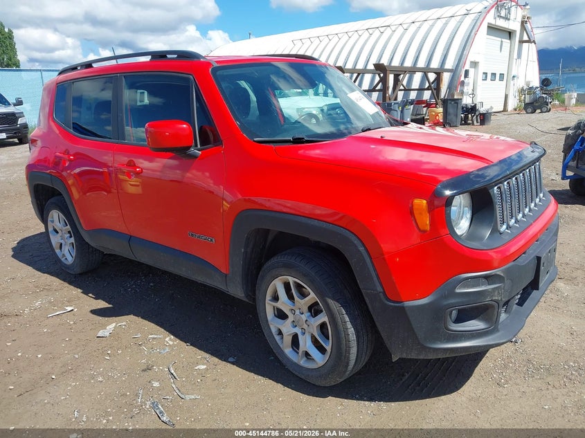 2018 Jeep Renegade VIN ZACCJBBB0JPH82400 IAAI salvage auction — REAR END, Salvage (Montana), sold $25 on 2026-07-29 (photo 1)