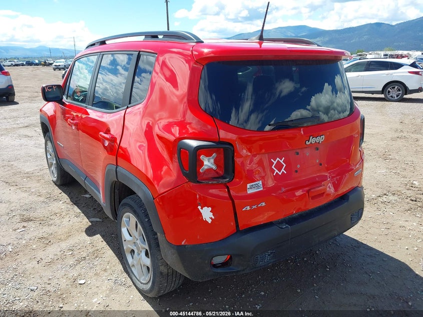 2018 Jeep Renegade VIN ZACCJBBB0JPH82400 IAAI salvage auction — REAR END, Salvage (Montana), sold $25 on 2026-07-29 (photo 6)