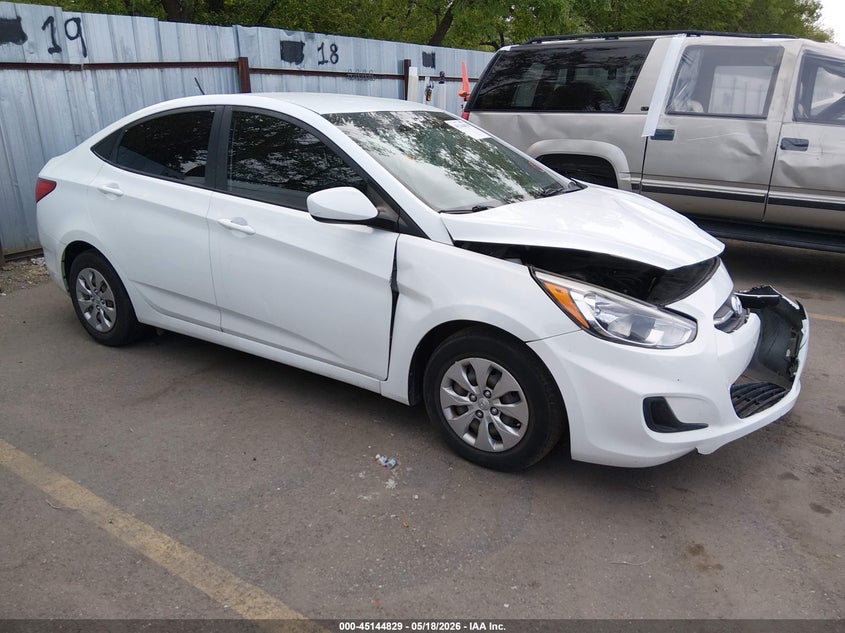 2016 Hyundai Accent VIN KMHCT4AE9GU067622 IAAI salvage auction — FRONT END, Salvage (Utah), sold $350 on 2026-07-09 (photo 1)
