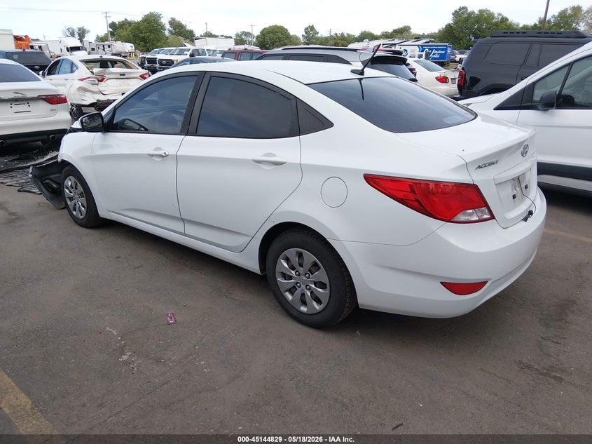2016 Hyundai Accent VIN KMHCT4AE9GU067622 IAAI salvage auction — FRONT END, Salvage (Utah), sold $350 on 2026-07-09 (photo 3)