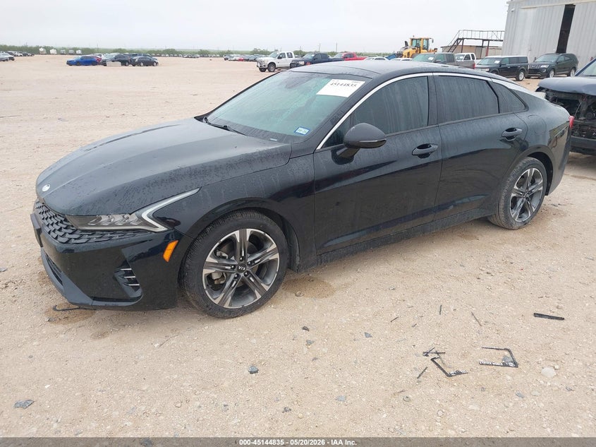 2021 Kia K5 VIN 5XXG34J23MG047752 IAAI salvage auction — HAIL, Salvage Title, sold $5,500 on 2026-09-07 (photo 2)
