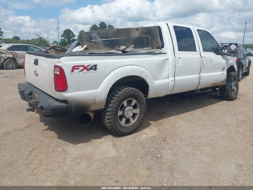 2012 Ford F250 VIN 1FT7W2BT3CEB24190 IAAI salvage auction — ALL OVER, Salvage (Texas), sold $325 on 2026-07-09 (photo 4)